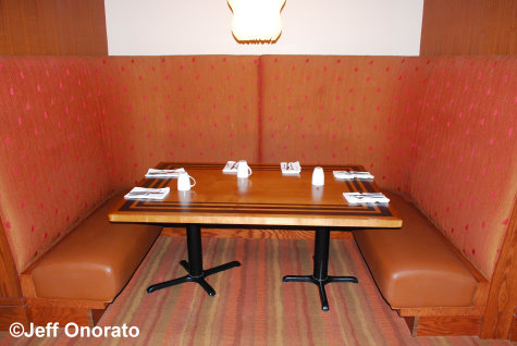 Booth Up Close - The Wave Restaurant - Contemporary Resort