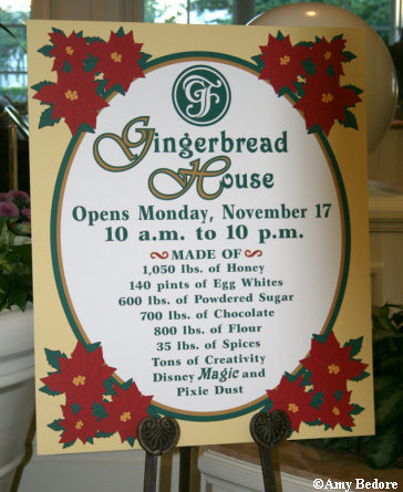Grand Floridian Ginger Bread House