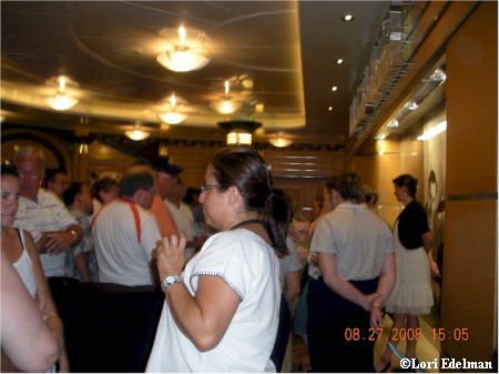 Post Auction Crowd