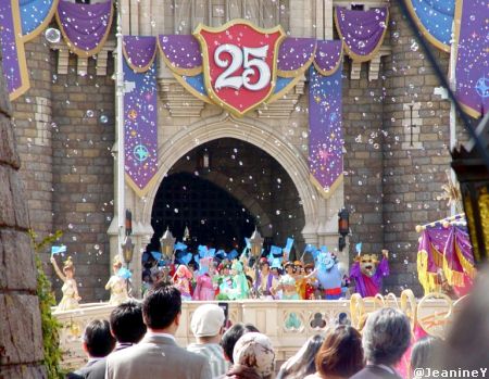 Tokyo Disneyland for Re-Dedication Ceremony