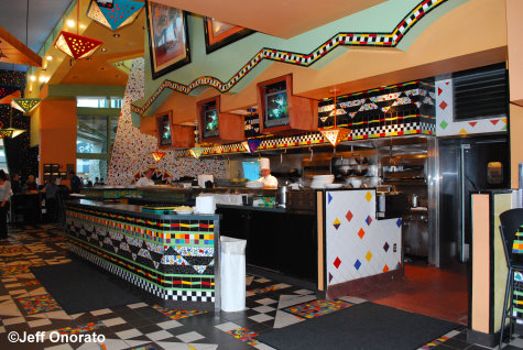 Wolfgang Puck Cafe Interior