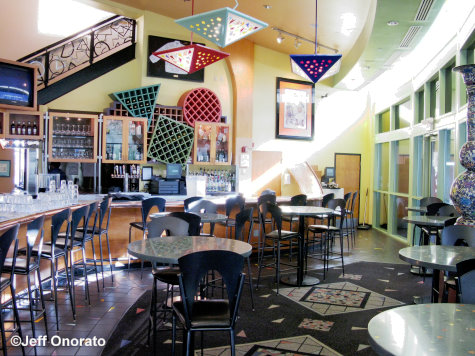 Wolfgang Puck Cafe Bar Area
