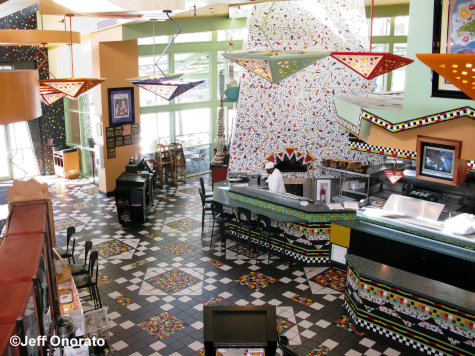 Wolfgang Puck Cafe Cafe from Above