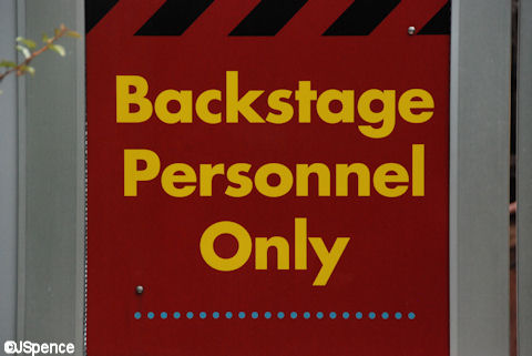 Backstage Personnel Only