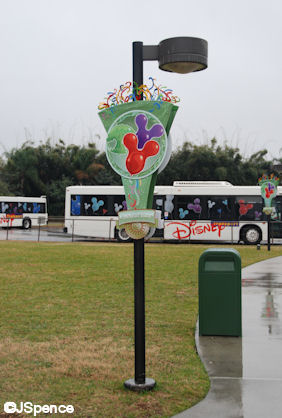 Bus Station Lampposts