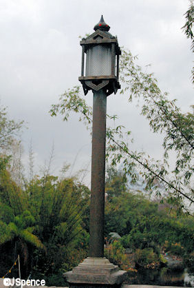 Asian Bridge Lamppost