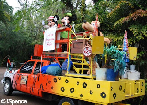 Minnie, Mickey, and Pluto