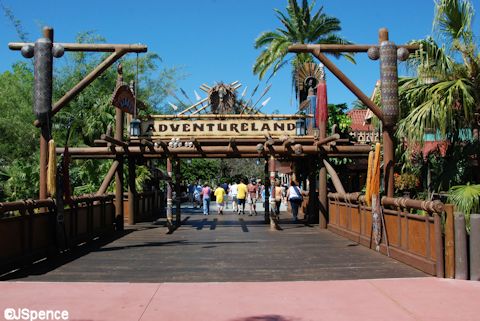 Adventureland Entrance