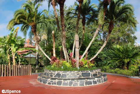 Adventureland Entrance Planter