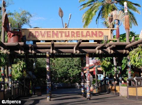 Adventureland Entrance Arch
