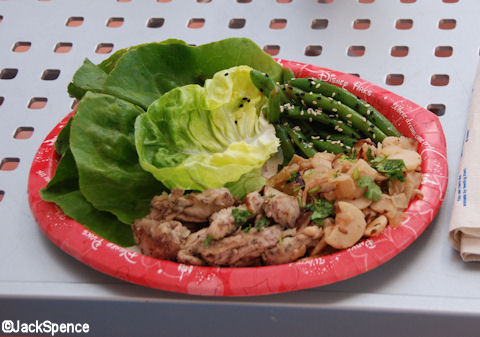Quick Service Chicken Lettuse Wrap