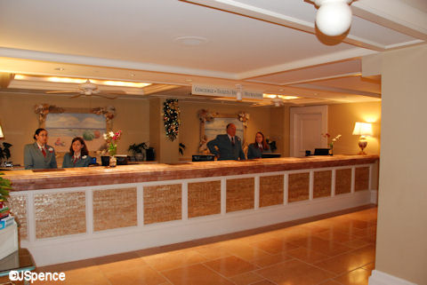 Beach Club Concierge Desk