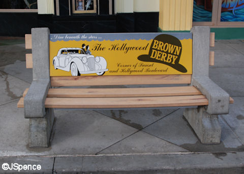 Bench with Advertisements