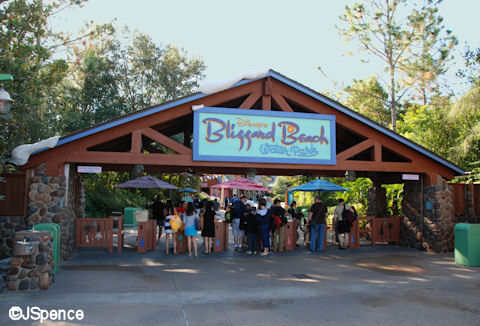 Blizzard Beach Park Entrance