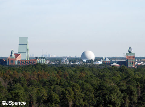 View from Summit Plummet Platform