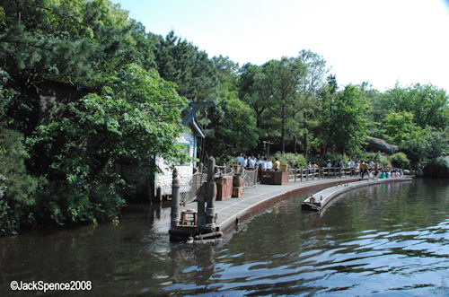 Beaver Brother's Explorer Canoes Tokyo Disneyland