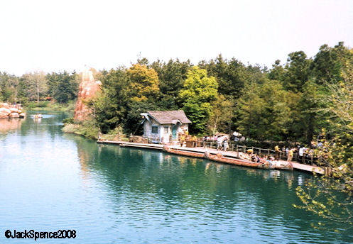 Beaver Brother's Explorer Canoes Tokyo Disneyland