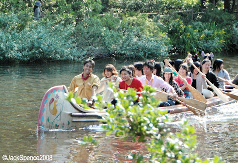 Beaver Brother's Explorer Canoes Tokyo Disneyland