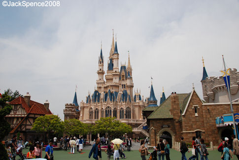 Cinderella Castle Tokyo Disneyland