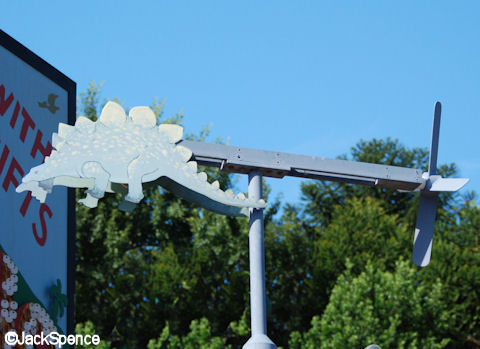 Dinosaur Weathervane