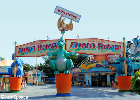 Chester & Hester's Dino-Rama Main Entrance