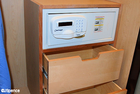 Safe and Drawers