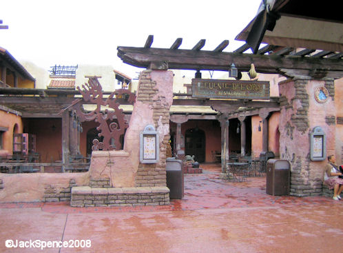 Disneyland Paris Frontierland Fuene del Oro Restaurante