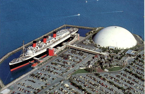 Queen Mary and the Spruce Goose