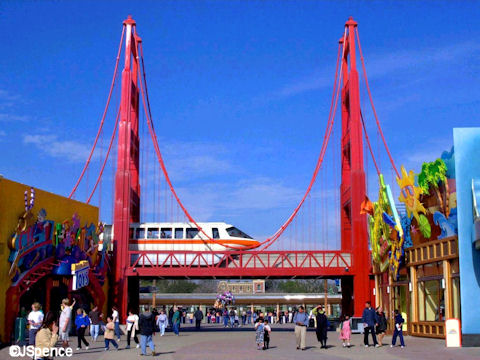 Golden Gate Bridge and Monorail