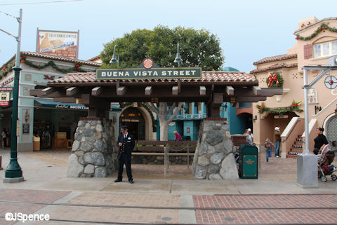 Buena Vista Street Trolley Station