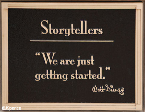 Storytellers Plaque