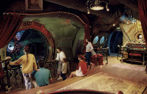 Disneyland Paris - Discoveryland — Part 3 — Space Mountain: Mission 2 and  Les MystÃ©res du Nautilus 