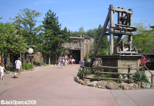 Disneyland Paris Frontierland Thunder Mesa