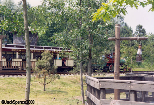 Disneyland Paris Frontierland Train Depot 