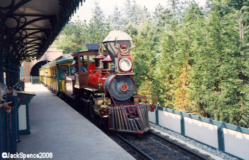 Disneyland Paris Train Fantasyland Station