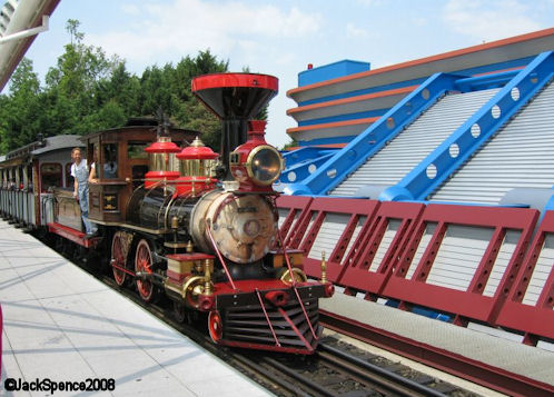 Disneyland Paris Train Discoveryland Station