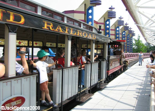 Disneyland Paris Train Discoveryland Station