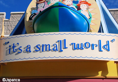 'it's a small world' Font