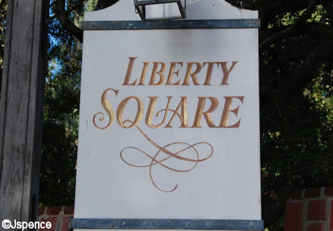 Liberty Square Entrance Font