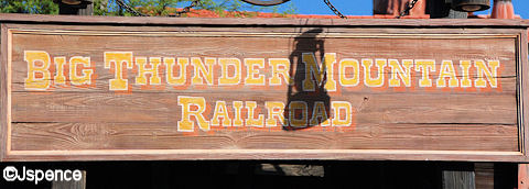 Big Thunder Mountain Railway Font