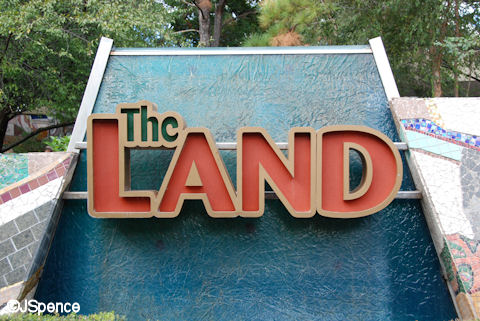 The Land Entrance Sign