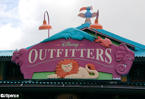 Disney Outfitters Sign