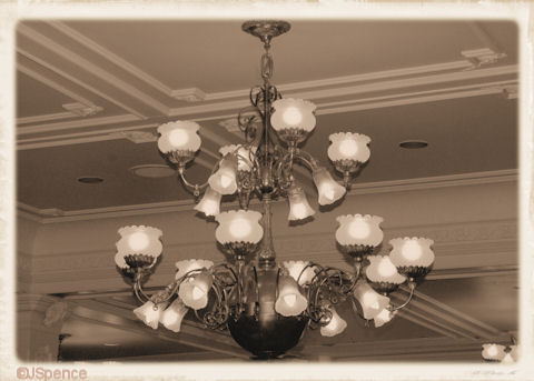 Gas-Electric Chandeliers