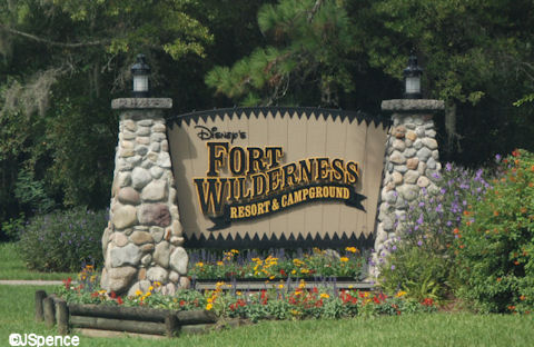 Fort Wilderness Sign
