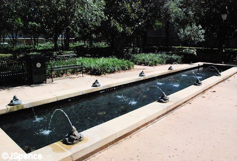 Fountain and Courtyard