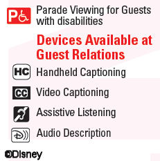 Devices Available at Guest Relations