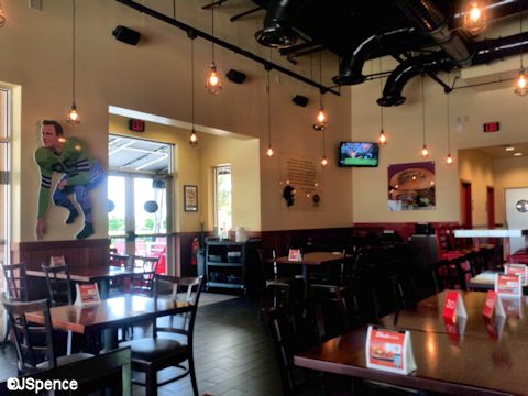 Shula Burger Dining Room