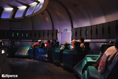 Spaceship Earth Loading Area