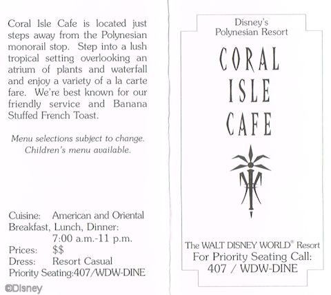 Coral Isle CafÃ©