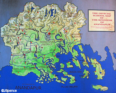 Map of Anandapur